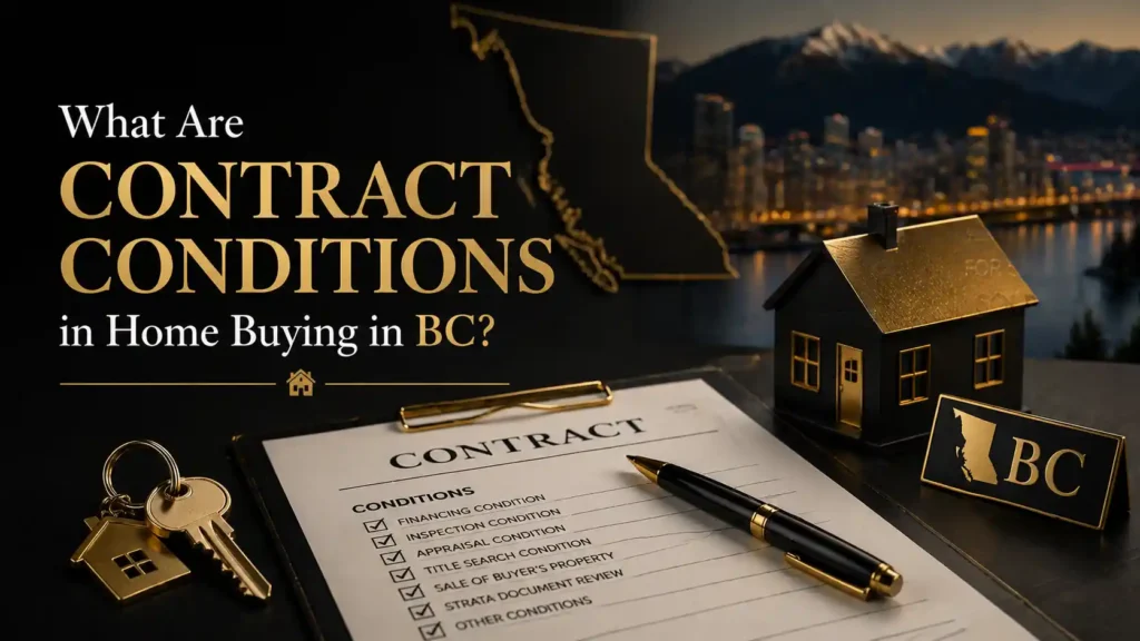 Navid Hakimi Group What Are Contract Conditions in Home Buying in BC? 1 What Are Contract Conditions in Home Buying in BC