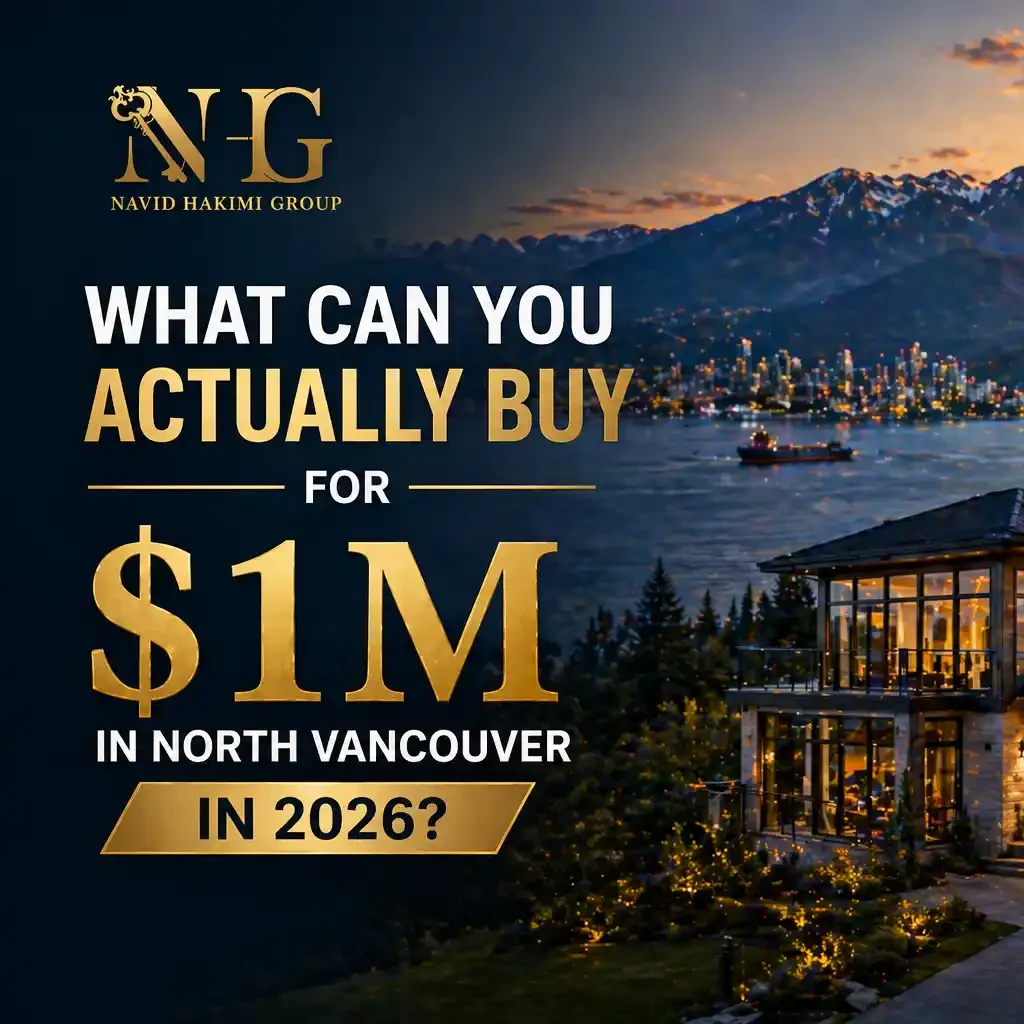 Navid Hakimi Group Articles 25 What Can You Actually Buy for $1M in North Vancouver in 2026