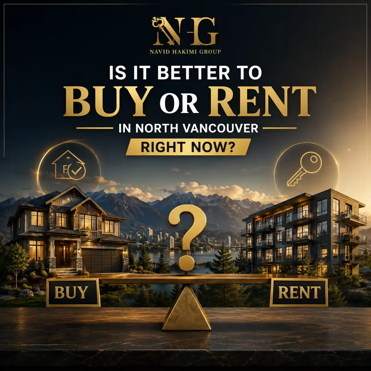 Is It Better to Buy or Rent in North Vancouver Right Now
