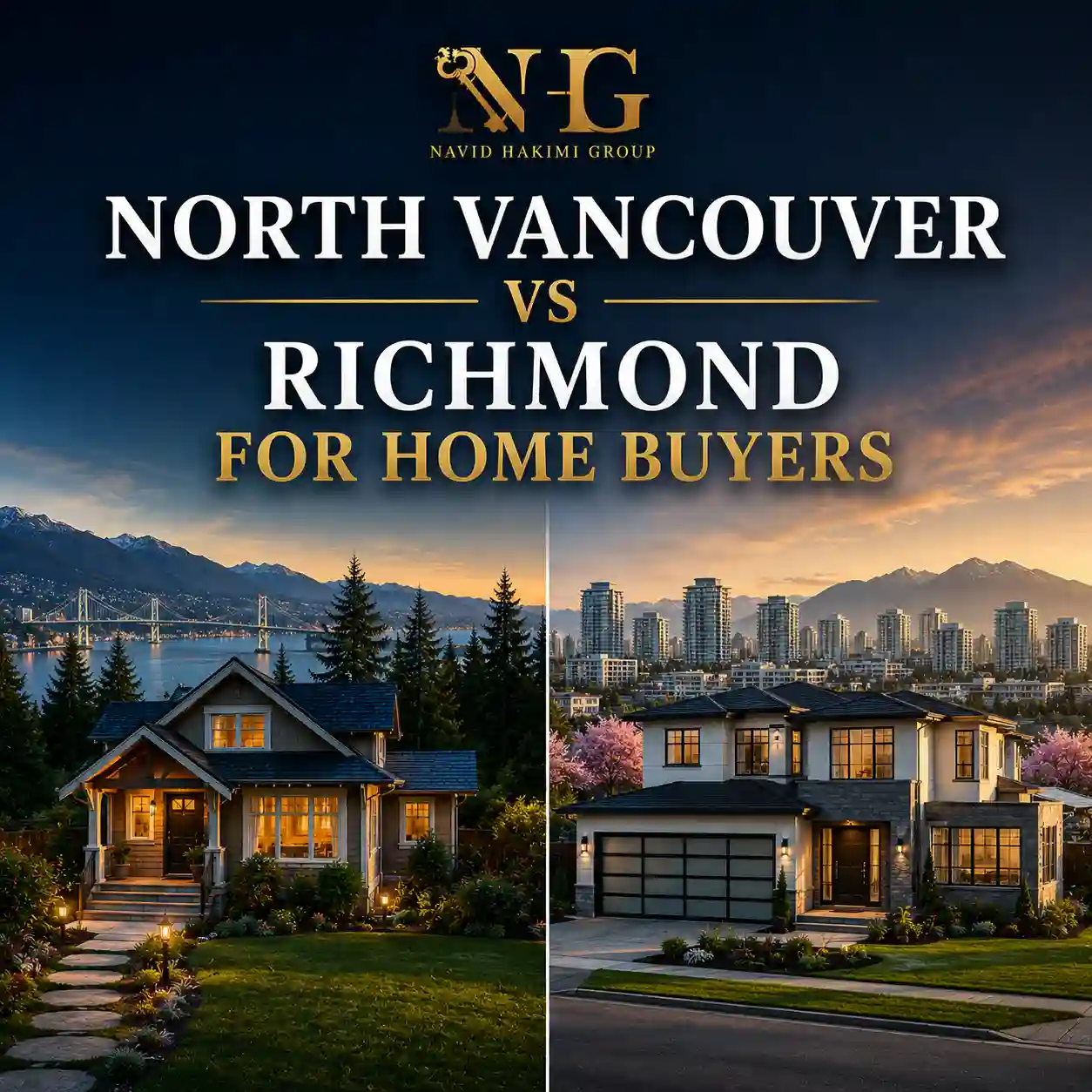 Navid Hakimi Group Home 7 North Vancouver vs Richmond for Home Buyers