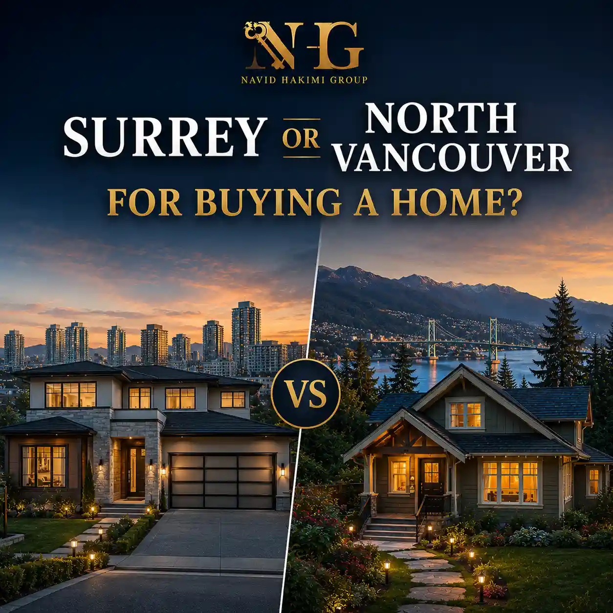 Navid Hakimi Group Home 8 Surrey or North Vancouver for Buying a Home