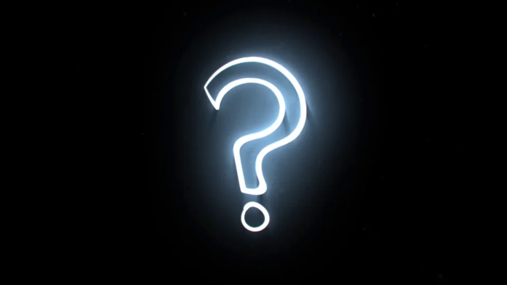 question mark