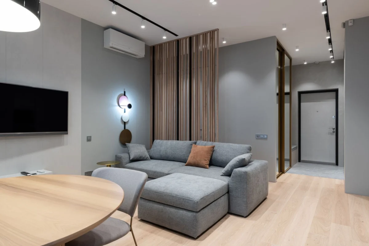 Comfortable rental suite living room
