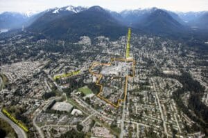 Lynn Valley Town Centre aerial view of boundary 2000p Lynn Valley Town Centre aerial view of boundary 2000p