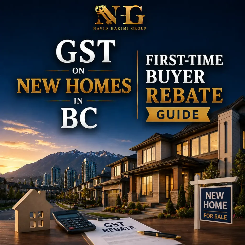 Navid Hakimi Group GST on New Homes in BC | First-Time Buyer Rebate Guide 11 GST on new homes in BC for first-time buyers