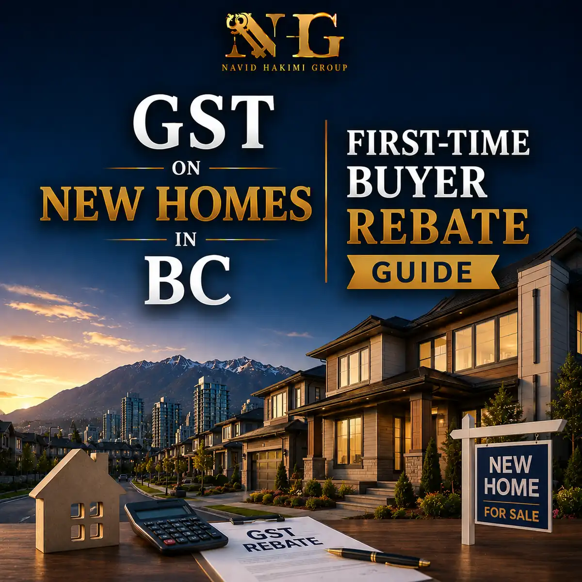 GST on new homes in BC for first-time buyers