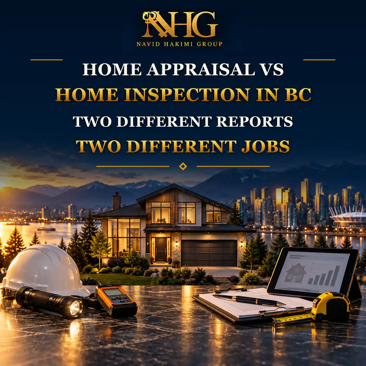 Home appraisal versus home inspection in BC