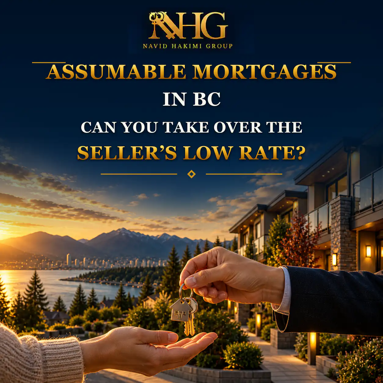 Buyer taking over an assumable mortgage in British Columbia