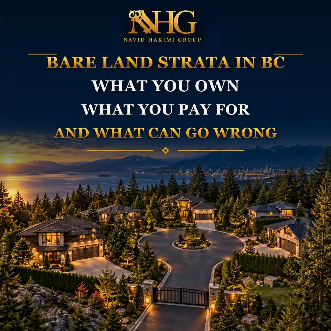 Bare land strata ownership in British Columbia