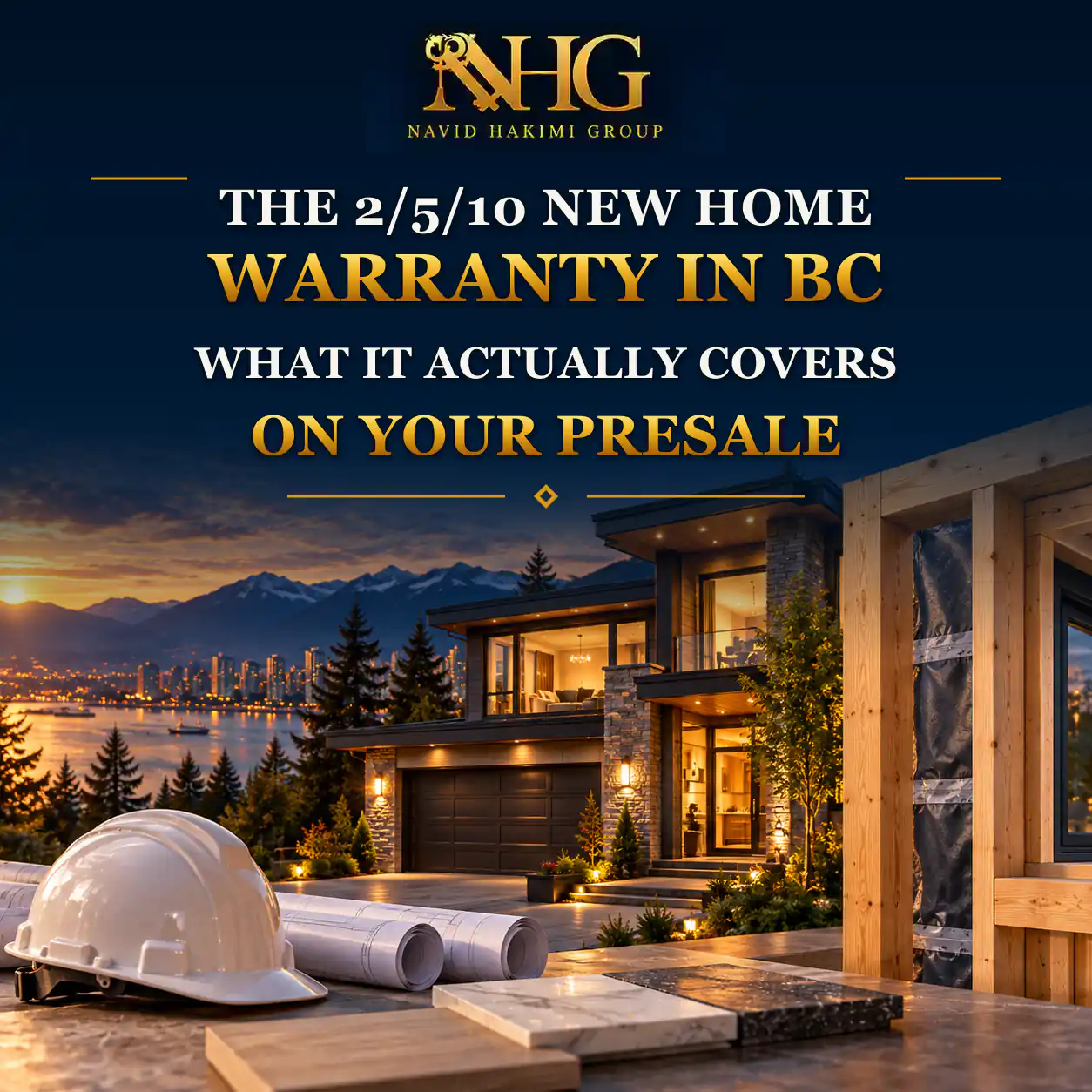The 2 5 10 new home warranty in British Columbia