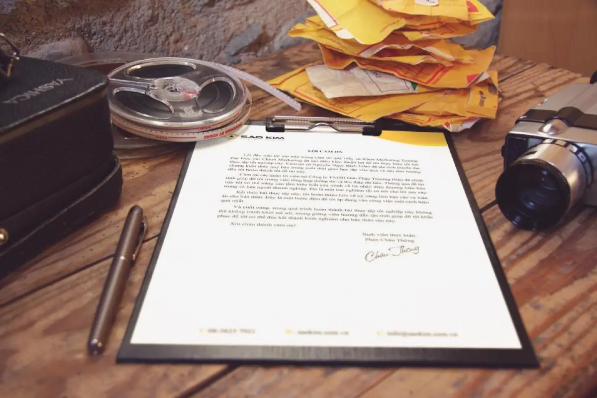 Rental purchase agreement being reviewed and signed