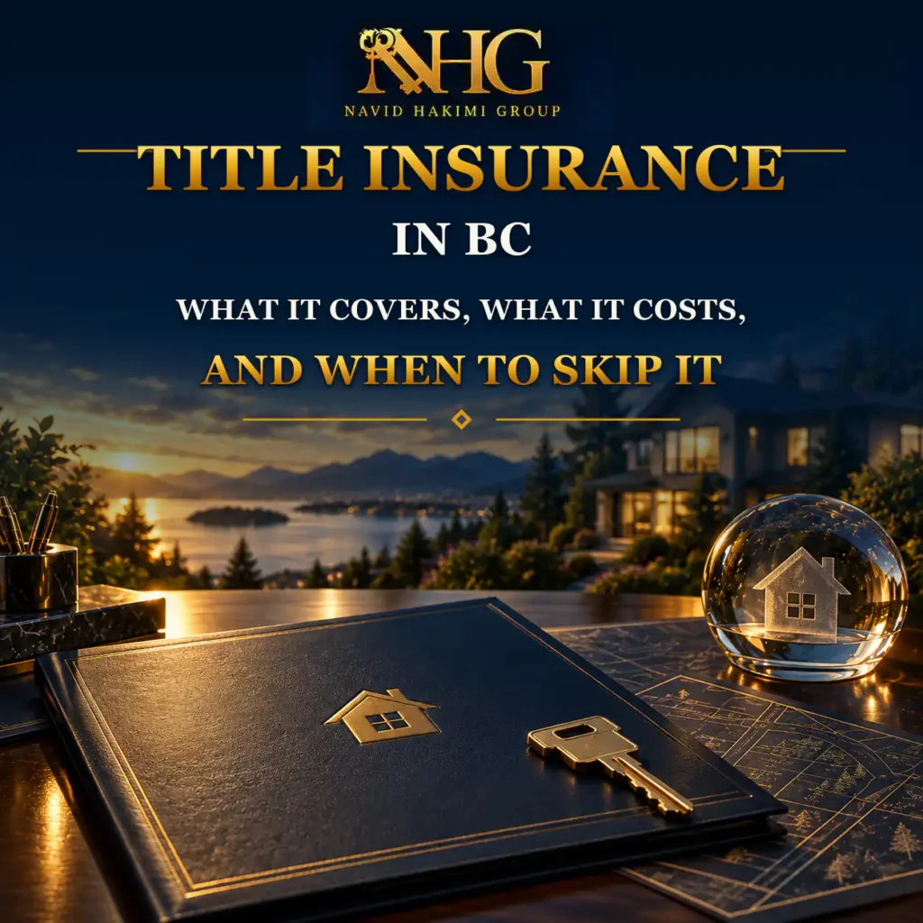 Navid Hakimi Group Title Insurance in BC: What It Covers, What It Costs, and When to Skip It 7 Title insurance protection for a British Columbia property