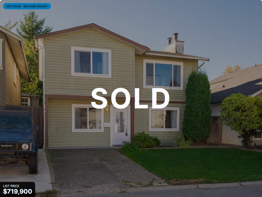 Sold - 8558 McCutcheon Avenue Chilliwack, BC